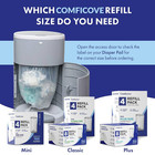 Refills Compatible With Dekor Classic Diaper Pails   4 Pack   Extra Thick Diaper