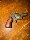 Antique Vintage Toy Mini Cap Gun Pistol Working Cast Iron Old Patina Real Look