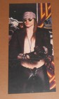 Tommy Lee Motley Crue Vintage 1990 Poster 2-sided 24x11 Tattoos