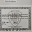 Wizard Of Oz Animated Series Original Animation Cel   Production Art With Coa