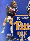 Ic Light Beer - Pitt Panthers Sign - University Pittsburgh - Dan Marino Steelers