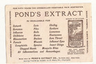 Vtg Trade Card  Another Life Saved By Pond s Extract - Scary Cat   Dog  Olympia