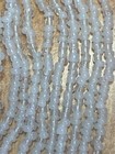 Antique Vintage Micro Seed Beads-18 0 Greasy Translucent Mix Milky Marble Clear