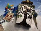 Vintage Leather Spell Book Of Shadows Journal Blank Grimoire For Witches  gifts 