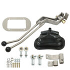 For Transfer Case Shifter Gm Np205 8-bolt Stainless Twin-stick Shifter W boot