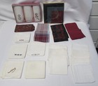 Lot 22 White   Colored Vintage Men s Handkerchiefs Monograms New pre-owned