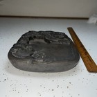 Vintage Duan Inkstone Carved Dragon Natural Stone