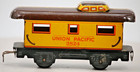 Vtg Marx Postwar Union Pacific 3824 Caboose O27 Tin Litho 4 Wheel Train Car