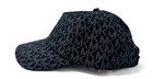 Nwt Michael Kors Mk Logo Signature Hat Black Mk Logo Print Stretch