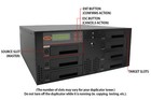 Systor 1-6 Sata Rackmount Hard Drive Hdd ssd Duplicator wiper 5 4gb min 2yr Wrnt