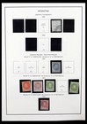 Argentina 1858-1999 Mnh mh used Stamp Collection In 2 Leuchtturm Albums