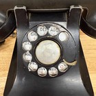 Bell System Western Electric M F1 Rotary Phone Vintage Bakelite 1940 s Heavy