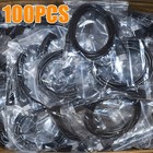 100 Pcs 5ft High Speed Black Hdmi Cables Bulk Lot Of 100 Brandnew 1080p Hdtv Ps3