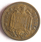 1947  54  Spain Peseta  - Excellent Coin - Free Ship - Vintage Bin  22