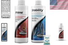 500ml Seachem Prime And Stability Tank Treatment   Cleaning Wipes - Betta   More
