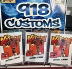 Michael Jordan 3 Card Lot Cracked Ice Holographic Mj Trading Cards 918 Customs