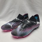 Puma Future 7 Ultimate Fg   Ag Soccer Cleats Women Size 8 5  107701-04 Black