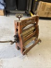 Vintage Anchor Brand Universal Lovell Clothing Laundry Wringer Hand Crank Roller