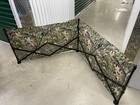 Portable 3panel Folding Ground Blind- Mossy Oak Camo- Hunting Screen Turkey deer