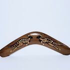 Boomerangs The Australian Wooden Hand Painted 100  Genuine Quality 35cm