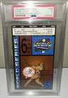 2003 World Series Game 6 Ticket Stub Psa 3 Marlins Clinch Second Ws Beat Yankees