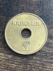 Germany Karcher Wertmarke Car Wash Service Token Vintage Coin Tc2192 