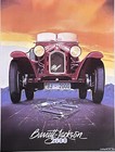 2000 Barrett-jackson Scottsdale Alfa Romeo 8c Harold Cleworth Auction Poster 