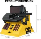 Woodskil 5 Sanding Sleeves 4x24  Variable Speed Oscillating Belt  spindle Sander