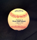 Senator John Mccain Arizona Autographed Signed Baseball  Nm  Hologram Coa