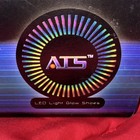 Ats Led Light Glow Shoes White Low Top Sneaker Unisex Kids Us 3 5 Eu 35