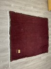 Antique Edes Robe Tanning Co Horse Hide Fur Lap Blanket Carriage Sleigh Rug