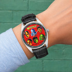 Famous Monsters 1960s Vintage Watch   Horror Movie Collectible Timepiece