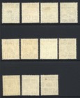 Morocco Agencies 1925-34 5c To 1 50f Sg202-211 Mint Cat   82