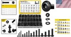 High-quality Metric Screws With Nuts   Washers  2200pcs Set
