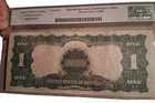 1899 Black Eagle Us  1 Silver Certificate Graded 30 Very Fine 