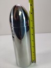 Vintage Bullet Shaped Cocktail Shaker Mcm Metrokane Stainless Steel Silver 4pc