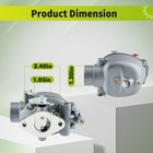 New Carburetor For Massey Ferguson Mf Tractor Te20 To20 To30 Carb 181644m91
