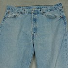 Vintage Levis 501 Jeans Mens 34x32 Blue Denim 501-0193 Light Wash Made In Usa
