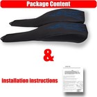 Pu Leather Flame Rear Trike Fender Bra For Harley Tri Glide Ultra Classic  Blue