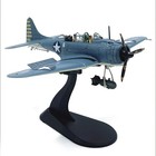 1 72 Us Sbd-3 Dive Bomber Fighter Alloy Aircraft Model Military Plane Collection