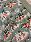 Disney Parks Dress Shop Green Christmas Winter Woodland Holiday Dress Medium Euc