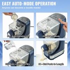 Uimoso Electric Pasta Maker Roller Automatic Noodle Machine With 8 Shape Options