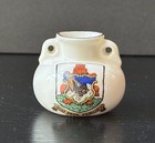Vintage W h  Goss Bermuda Crest Miniature Roman Vase Lewes Castle Crested China