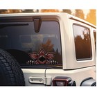 Demogorgon Peeker Vinyl Decal     Monster Car Window Sticker  Stranger Things