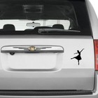 Dancer Ballerina Vinyl Sticker Decal For Macbook Laptop Car Window Bumper Wall