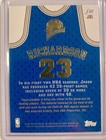 2004 Topps Nba Basketball No  Je-jri Jason Richardson Game Worn Jersey