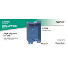 1-gang 8 Cu  In  Pvc Shallow Flanged Old Work Electrical Switch And Oulet Box