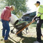 Klutch Electric Cement Mixer  6 Cu  Ft  Drum  3 4 Hp  120v Electric Motor
