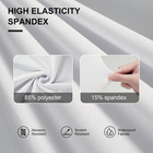 White Spandex Chair Covers 100 Pcs For Wedding Party