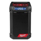 Milwaukee 2951-20 3 68 Lbs M12 Bluetooth Speaker Am fm Radio   Charger